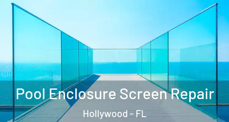  Pool Enclosure Screen Repair Hollywood - FL